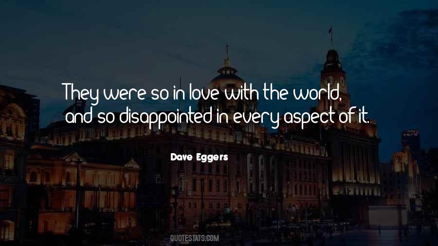 Quotes About Disappointed In Love #338803