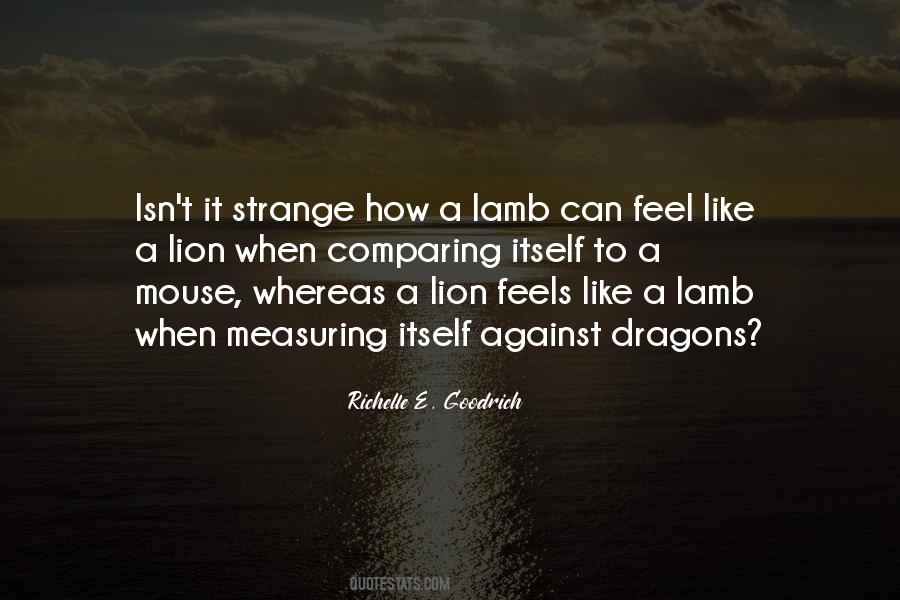 Lion And Lamb Quotes #1246714