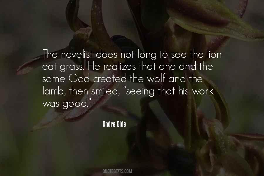 Lion And Lamb Quotes #142848