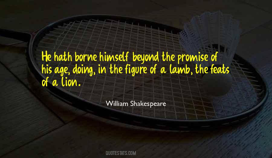 Lion And Lamb Quotes #1735421