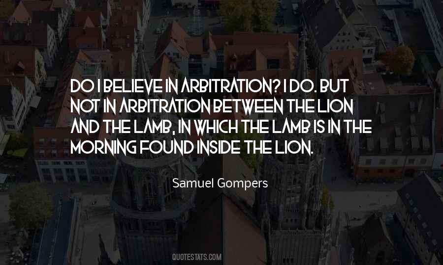Lion And Lamb Quotes #202302