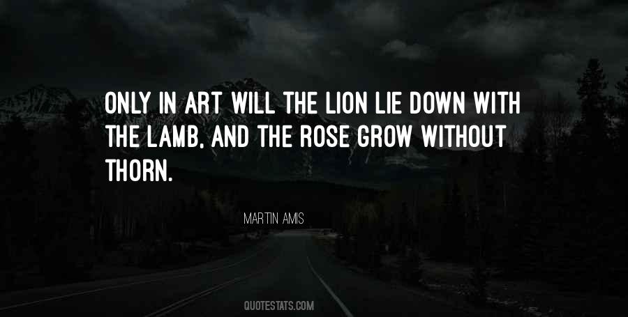 Lion And Lamb Quotes #490258