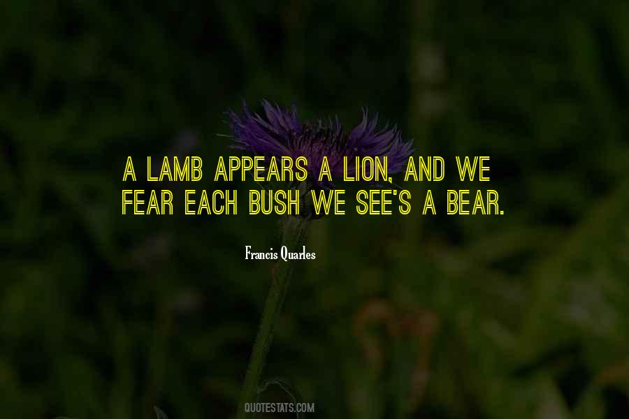 Lion And Lamb Quotes #665719