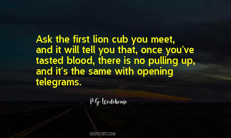 Lion Paw Quotes #144899