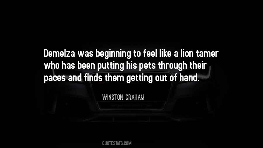 Lion Tamer Quotes #452260