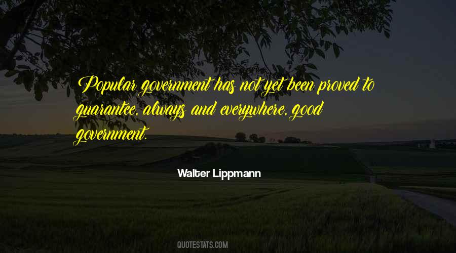 Lippmann Quotes #119820