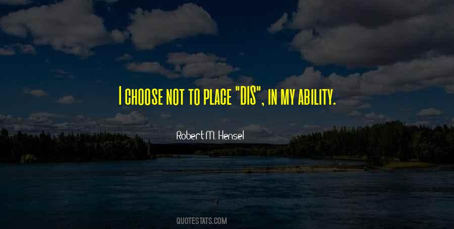 Quotes About Dis #532833