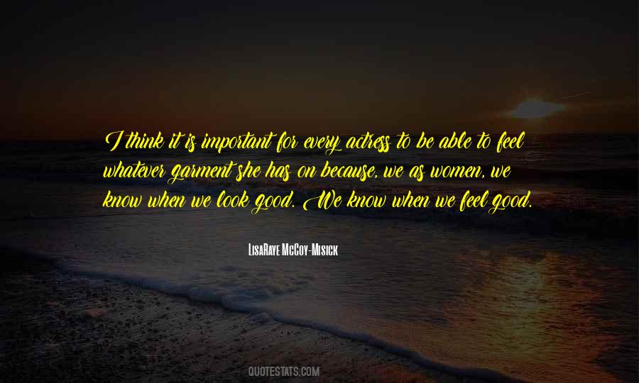 Lisaraye Mccoy Quotes #1154086