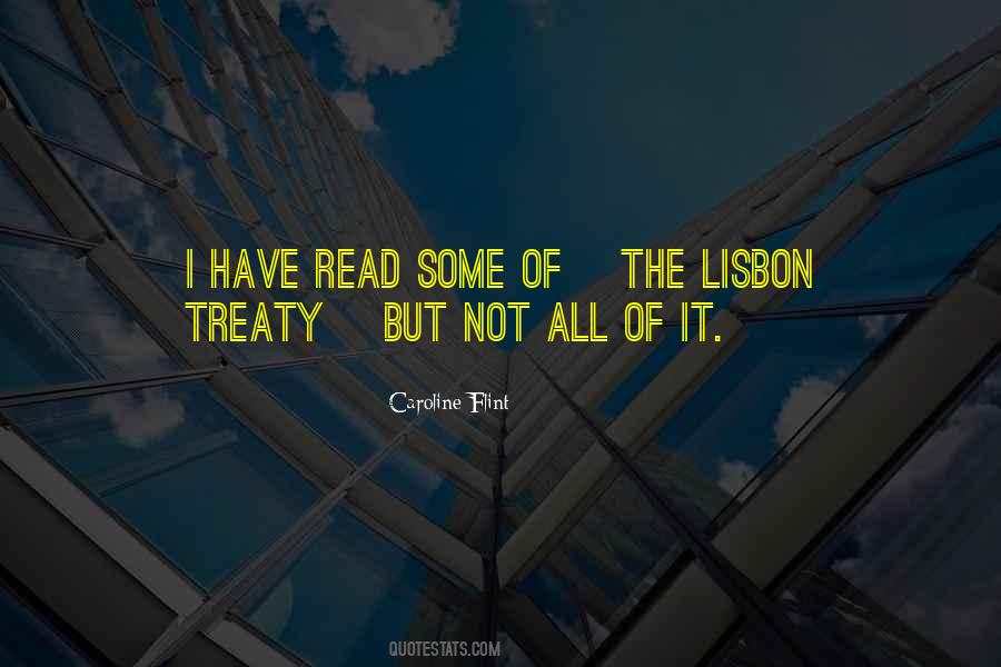 Lisbon Treaty Quotes #1122863