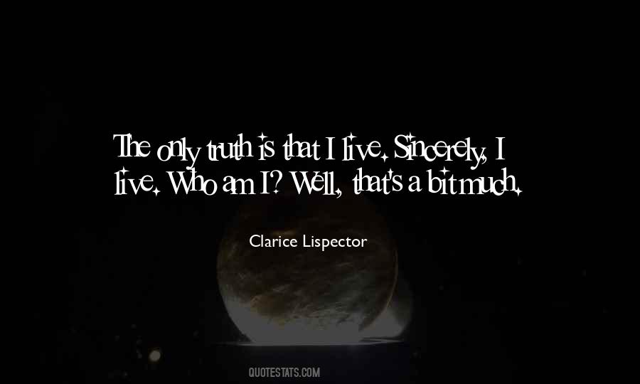 Lispector Clarice Quotes #730764