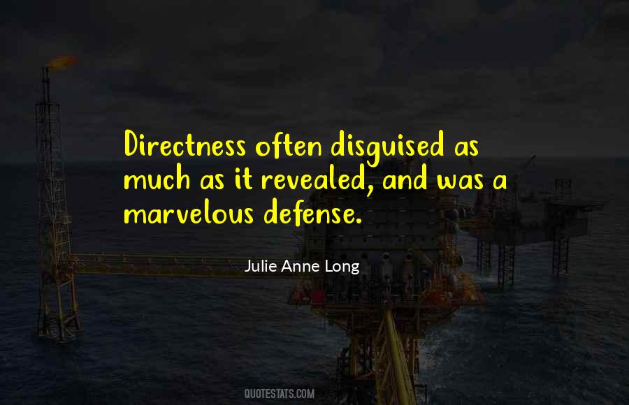 Quotes About Directness #1188081