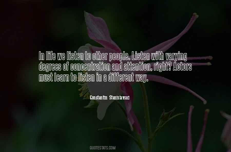 Listen And Learn Quotes #353091