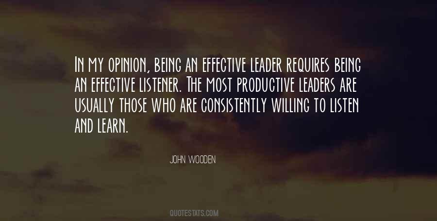Listen And Learn Quotes #676575