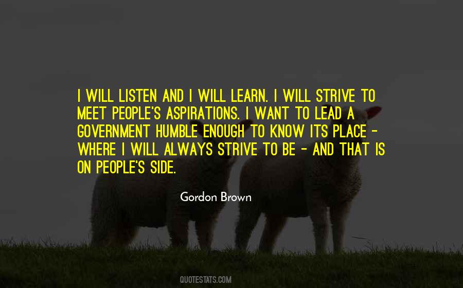 Listen And Learn Quotes #988836