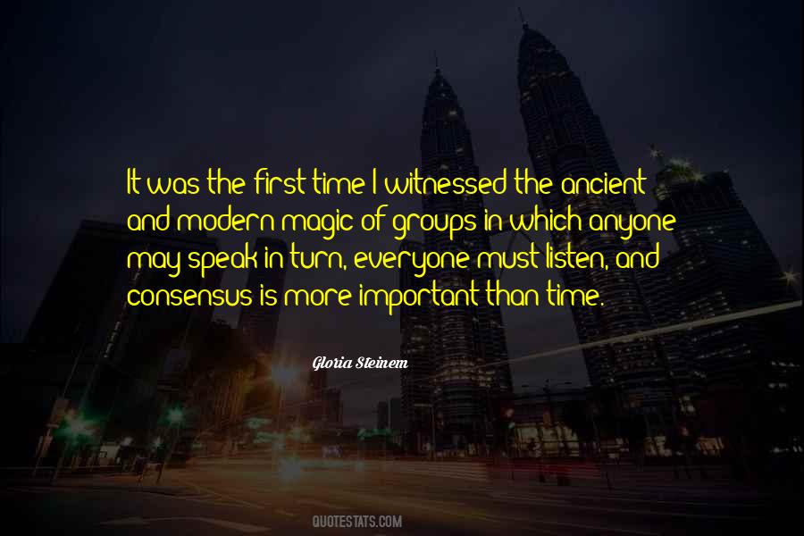 Listen The First Time Quotes #668795