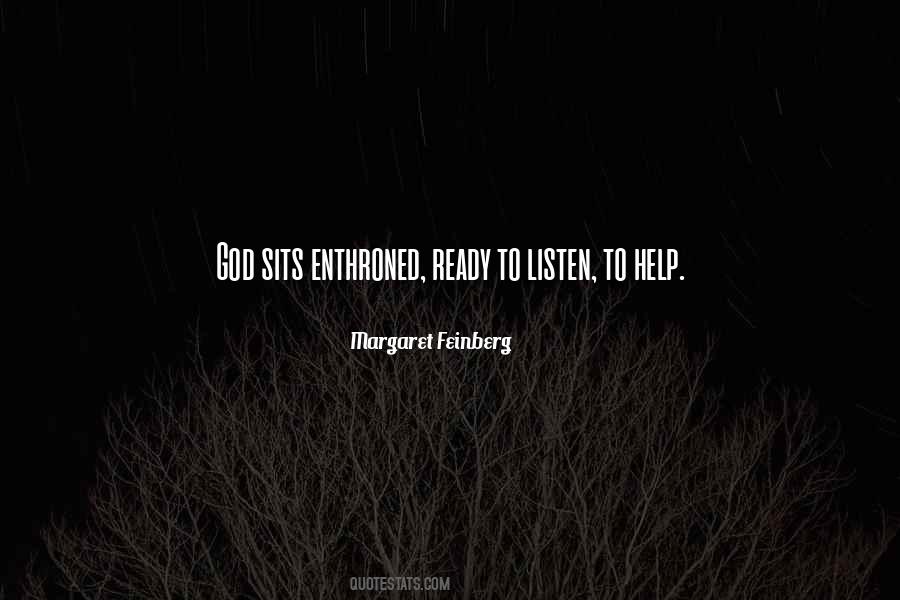 Listen To God Quotes #131726