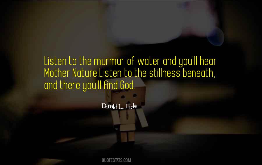 Listen To God Quotes #149153