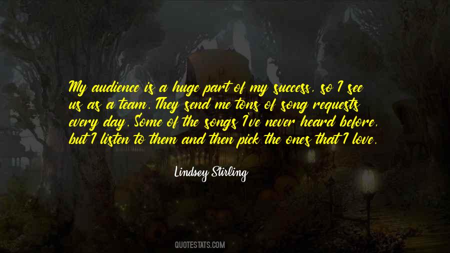 Listen To Love Quotes #255691