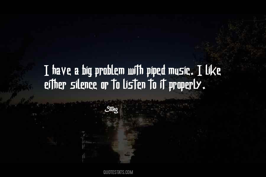 Listen To Silence Quotes #91625