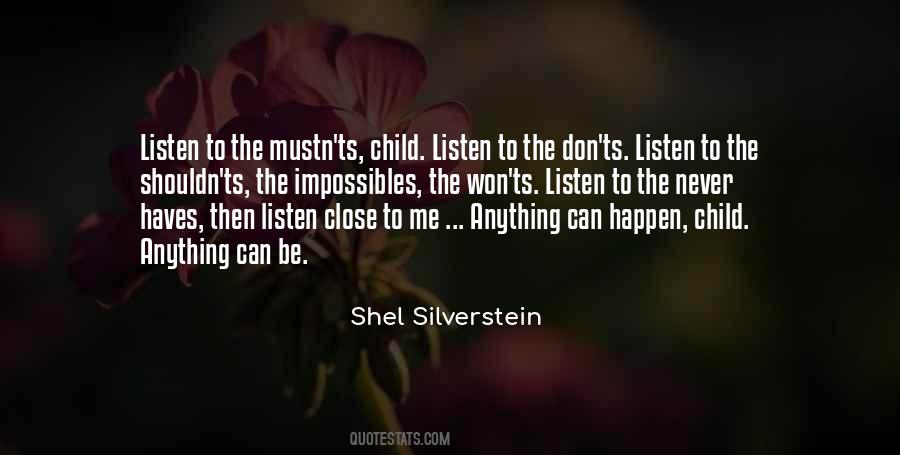 Listen To Your Child Quotes #60247