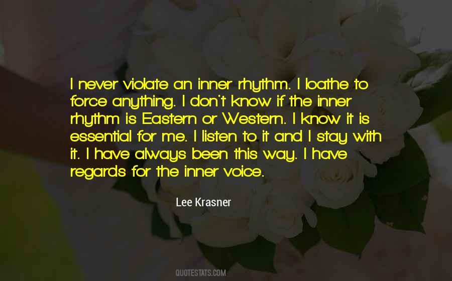 Listen To Your Intuition Quotes #1110008