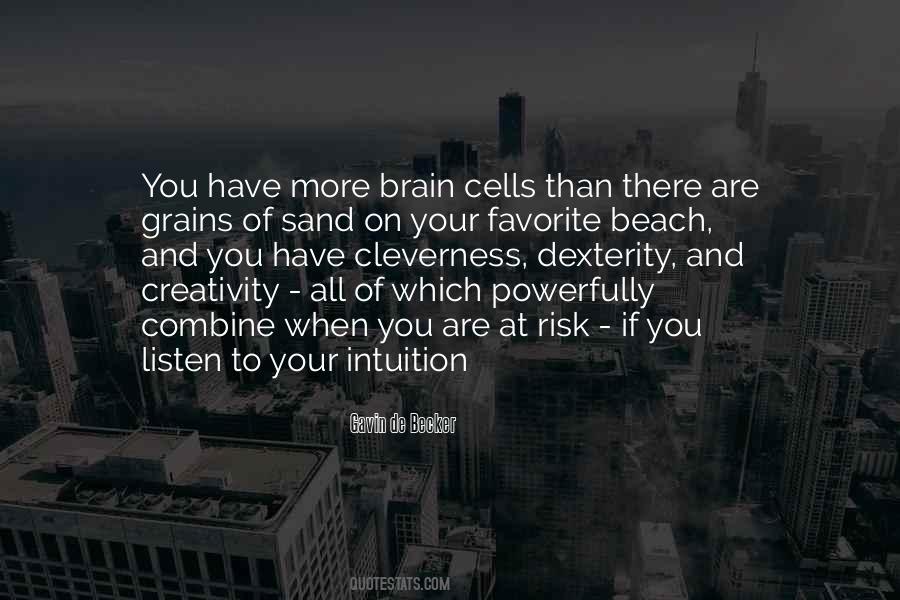 Listen To Your Intuition Quotes #1219679