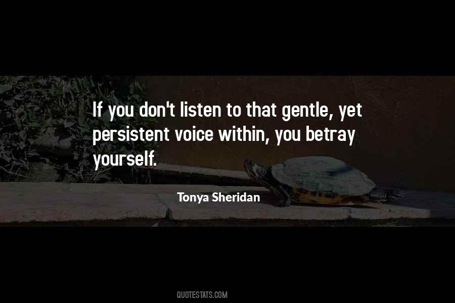 Listen To Your Intuition Quotes #290407