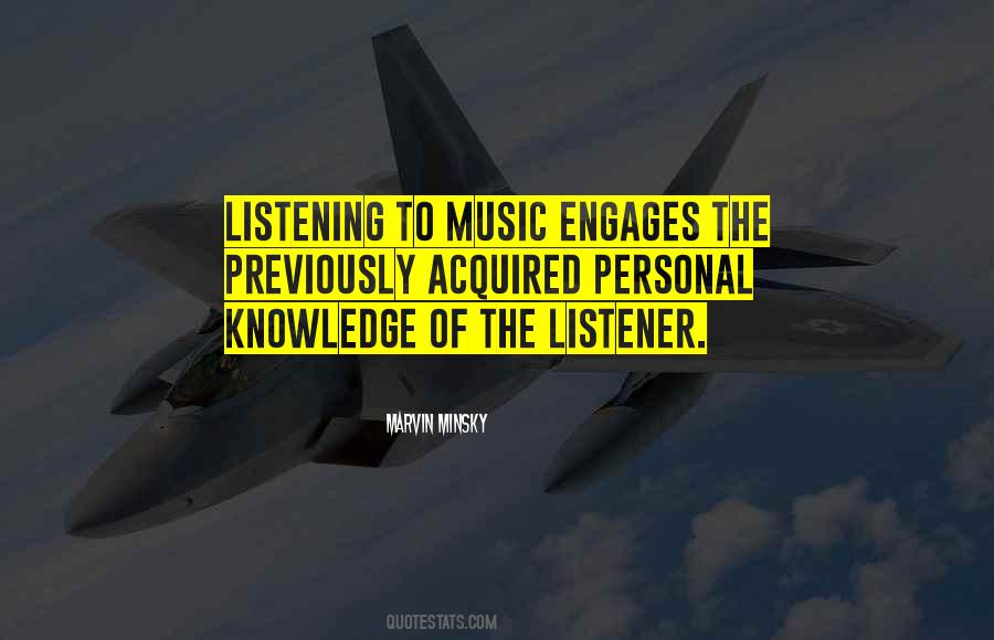 Listening Music Quotes #222707