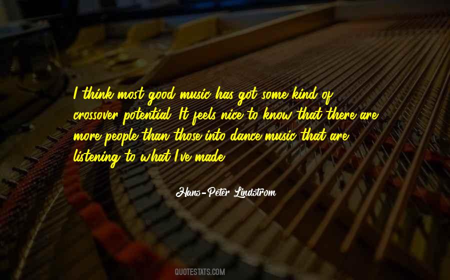 Listening To Good Music Quotes #1574942