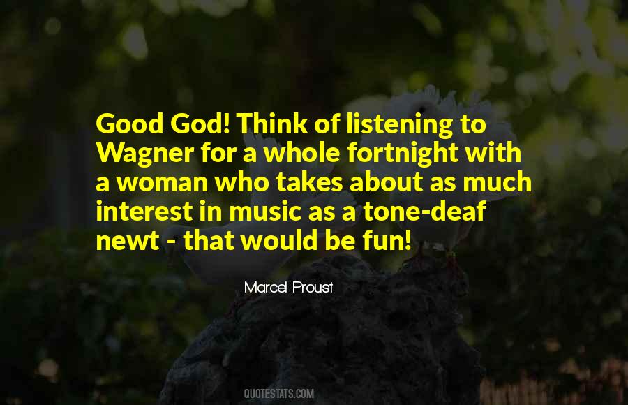 Listening To Good Music Quotes #519696