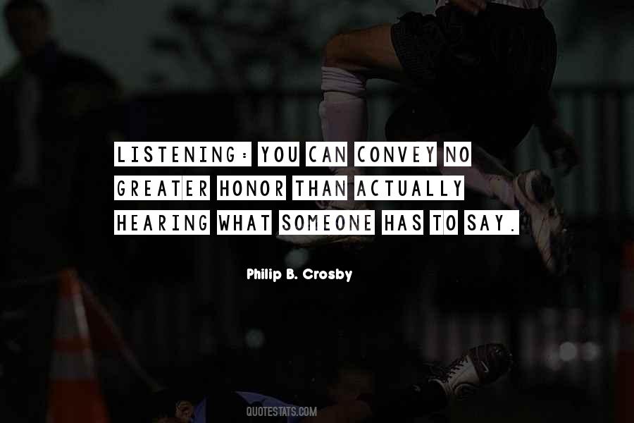 Listening Vs Hearing Quotes #105652