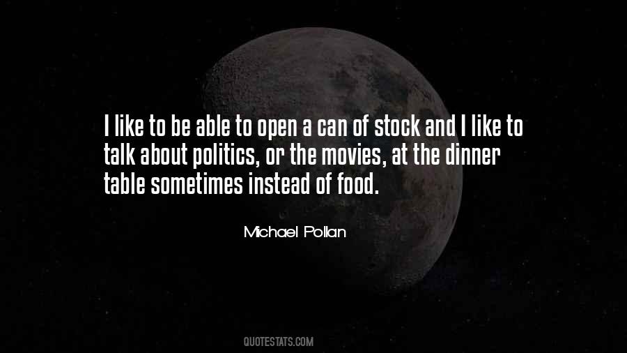 Quotes About Dinner Food #943424