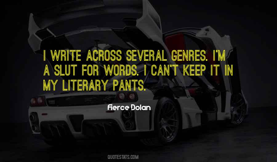 Literary Genres Quotes #501256