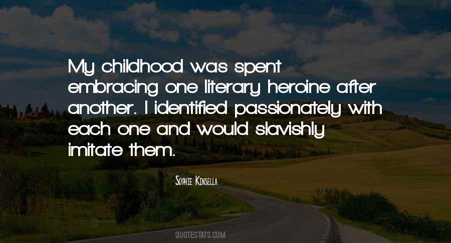 Literary Heroine Quotes #745316