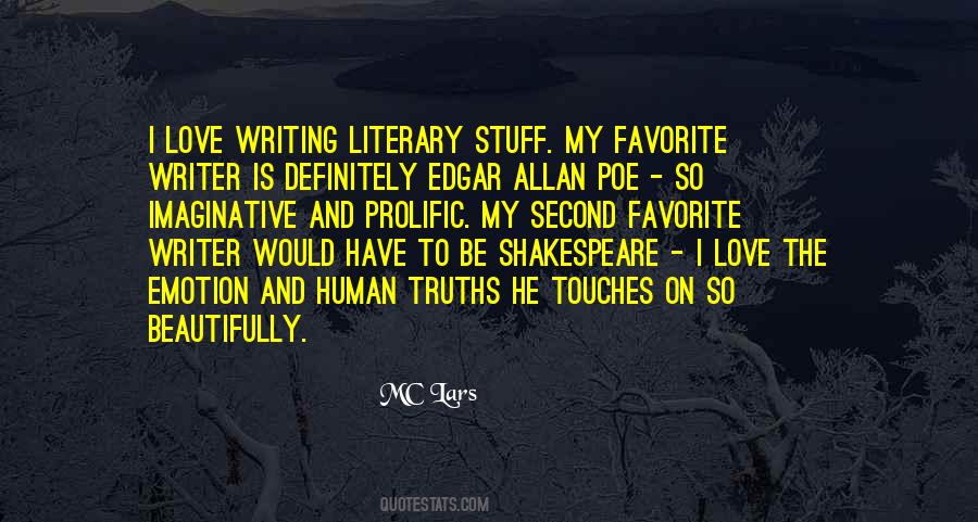 Literary Love Quotes #1492829