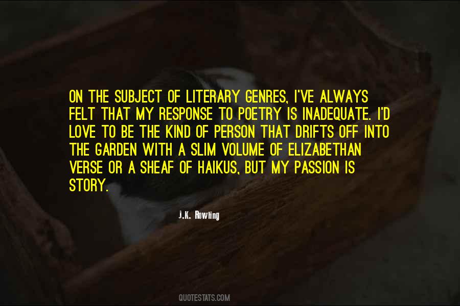 Literary Love Quotes #363783