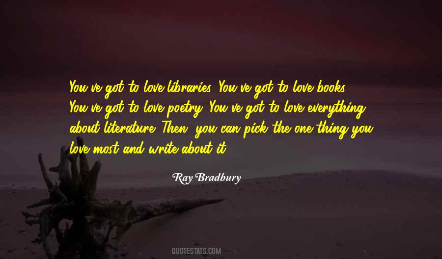 Literature Love Quotes #301198