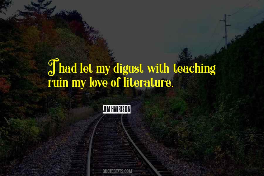 Literature Love Quotes #510288