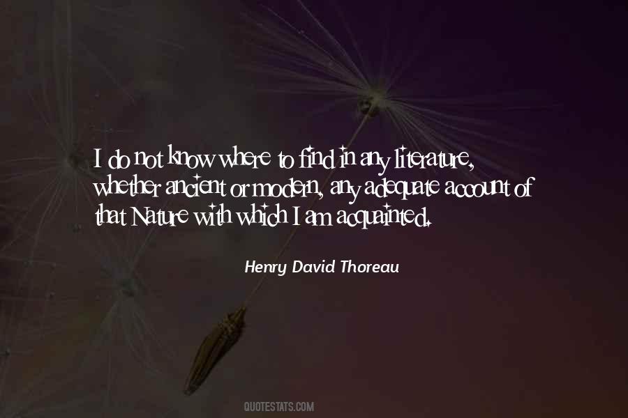 Literature Nature Quotes #1517560