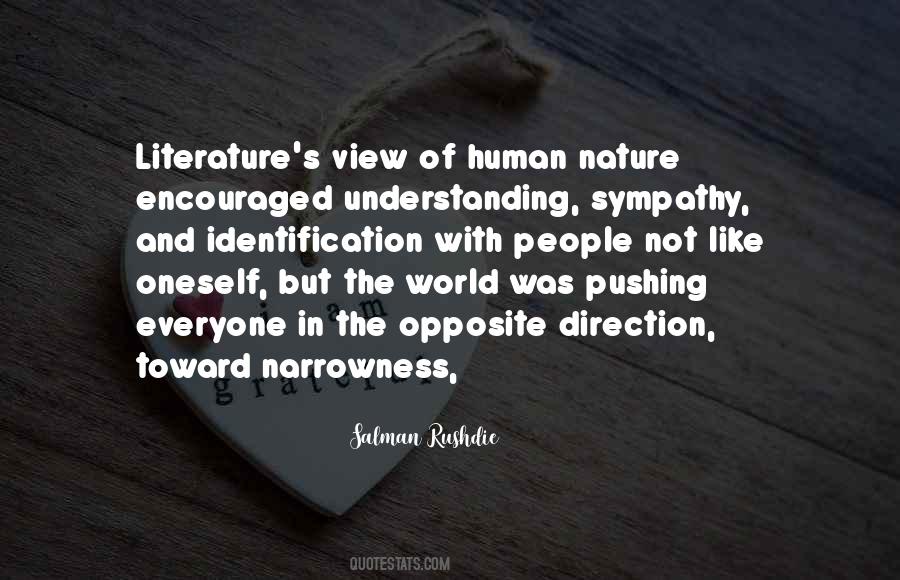 Literature Nature Quotes #1836280