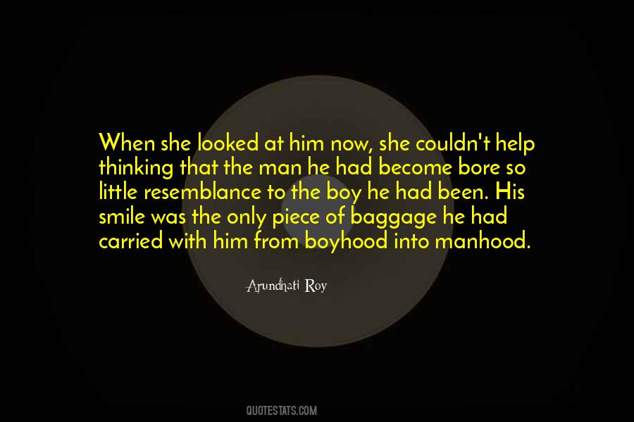 Little Boy To Man Quotes #215075