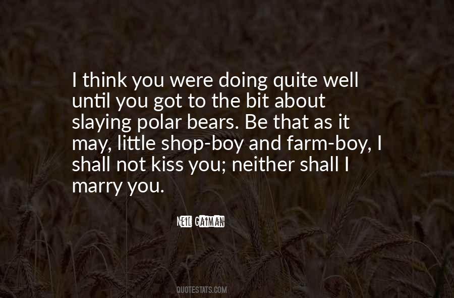Little Farm Boy Quotes #171850