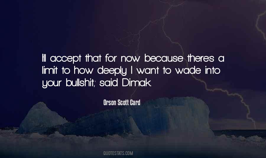 Quotes About Dimak #1068200