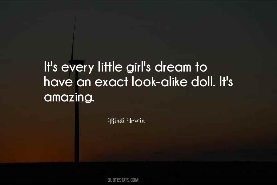 Little Girl Dream Quotes #1075673