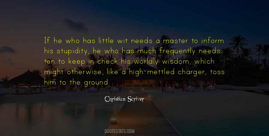Little Master Quotes #1358754