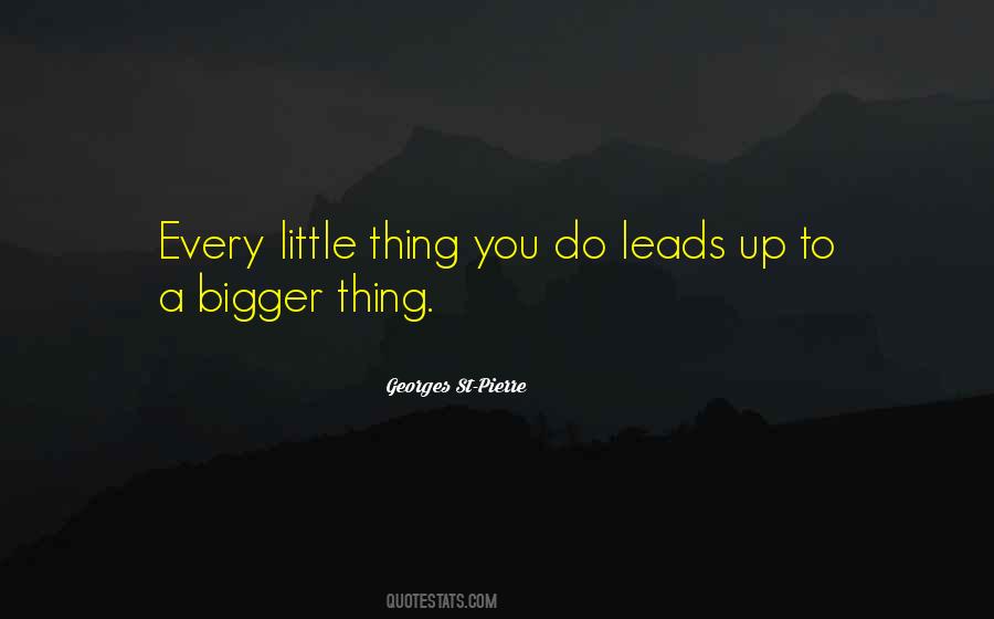 Little Thing Quotes #1363516