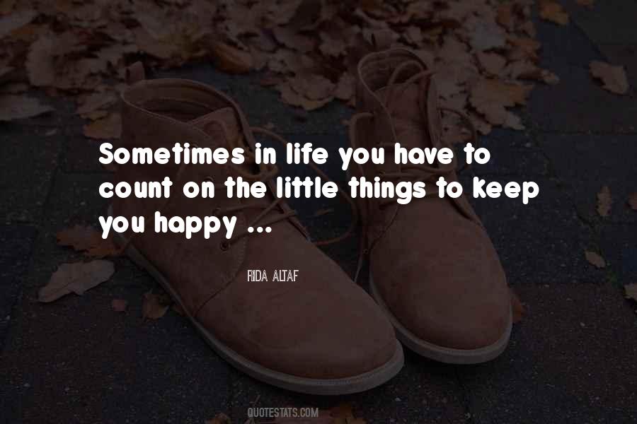 Little Things Life Quotes #283732
