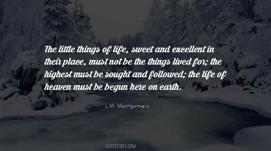 Little Things Life Quotes #488368