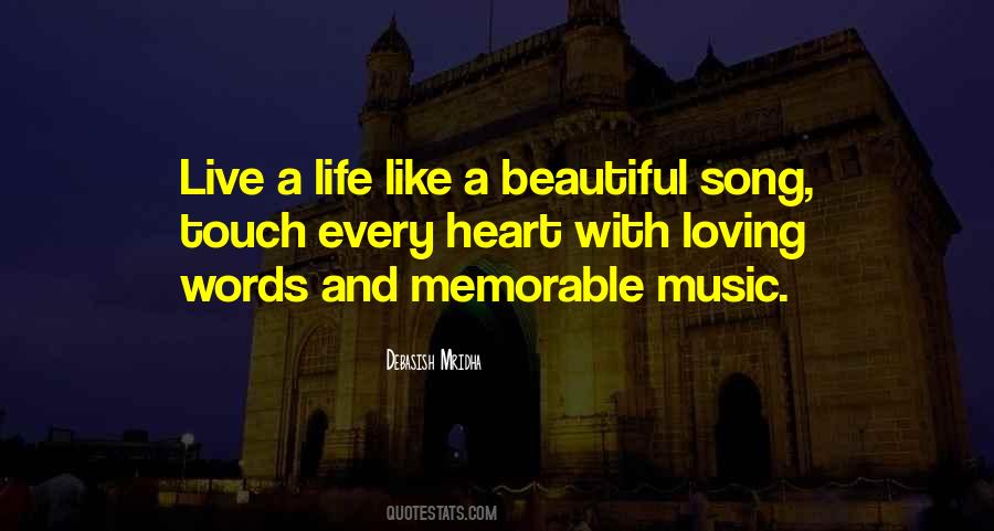 Live A Beautiful Life Quotes #268136