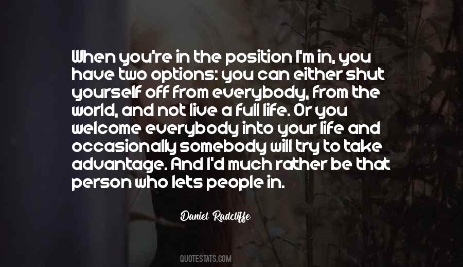 Live A Full Life Quotes #849968